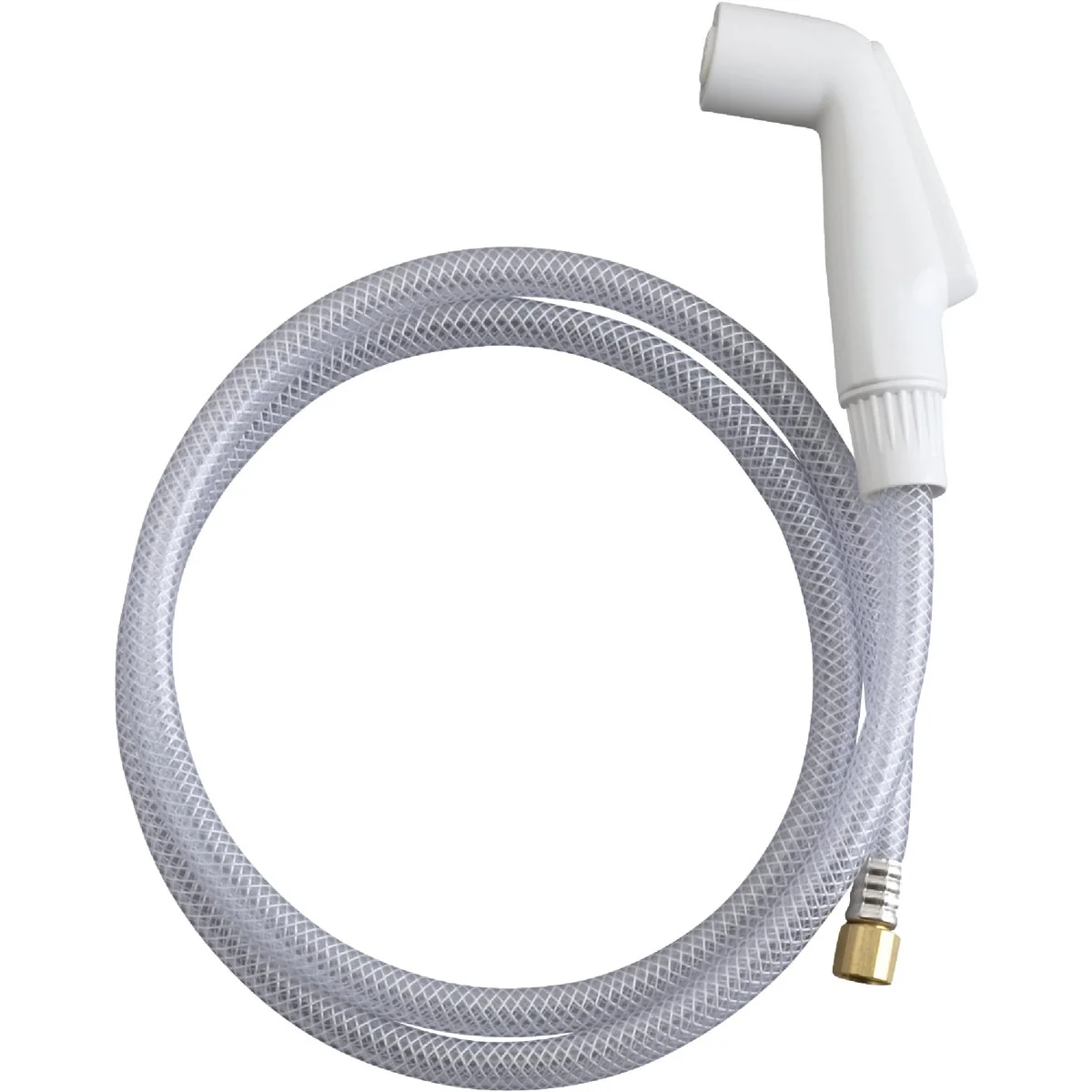 Environmentally Friendly Kohler1 4 In. X 18 Thread NPSM 50 In. White Side Sprayer Hose Assembly Sustainable