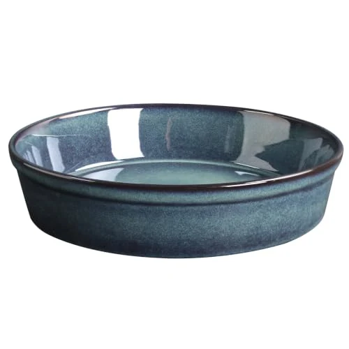 Safe Ceramic Pie Pan Quiche Dish 2.3 Quart Baking Pan High-Performance