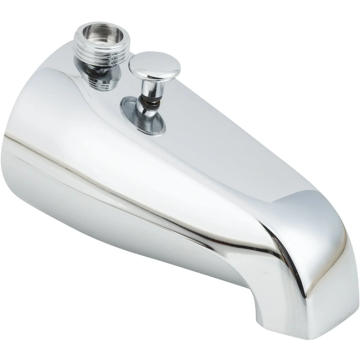 Eco-Friendly Do it 5-1 2 In. Top Mount Chrome Bathtub Spout with Diverter Reusable