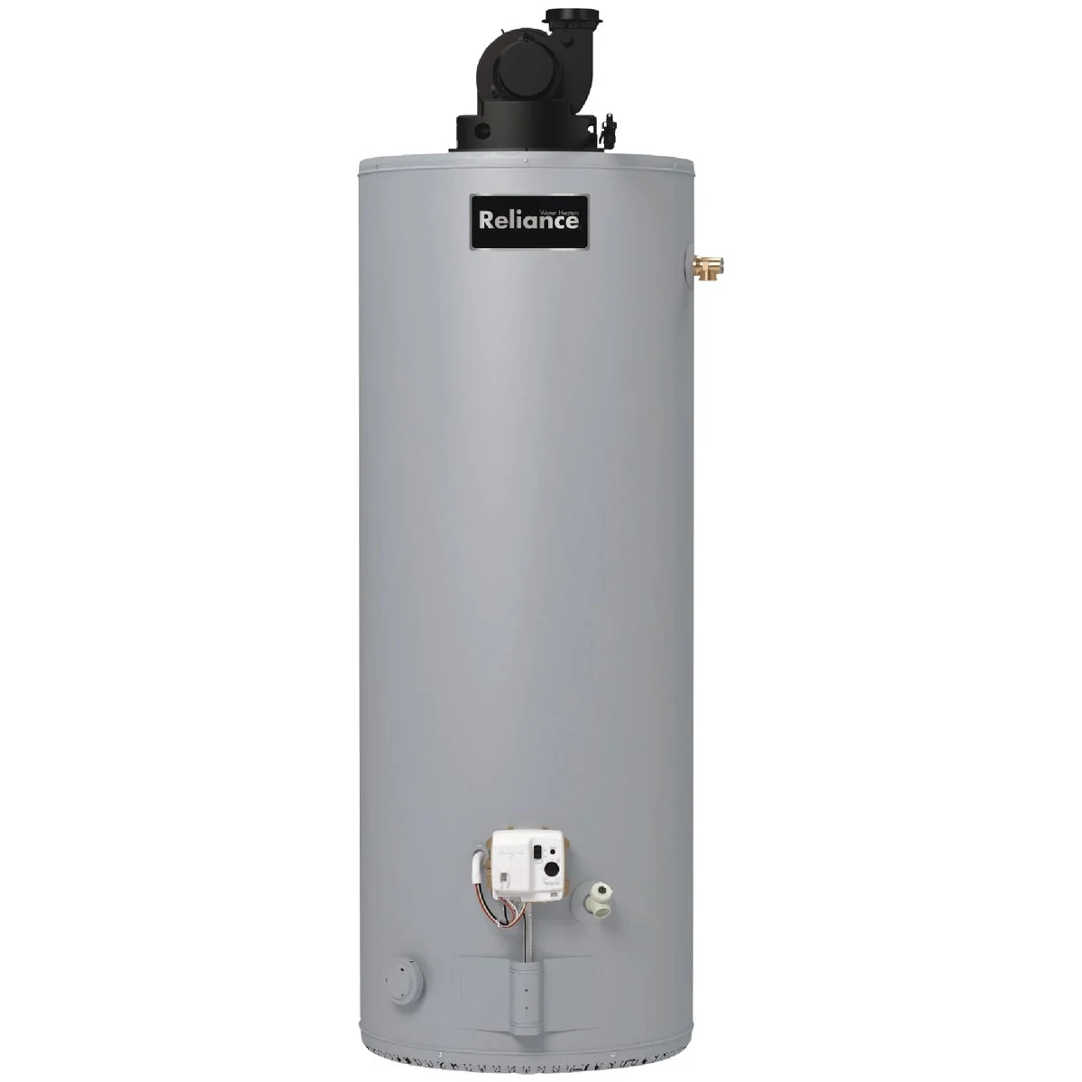 Casual Reliance 40 Gal. Short 6yr 40 000 BTU Natural Gas Water Heater with Power Vent Fine