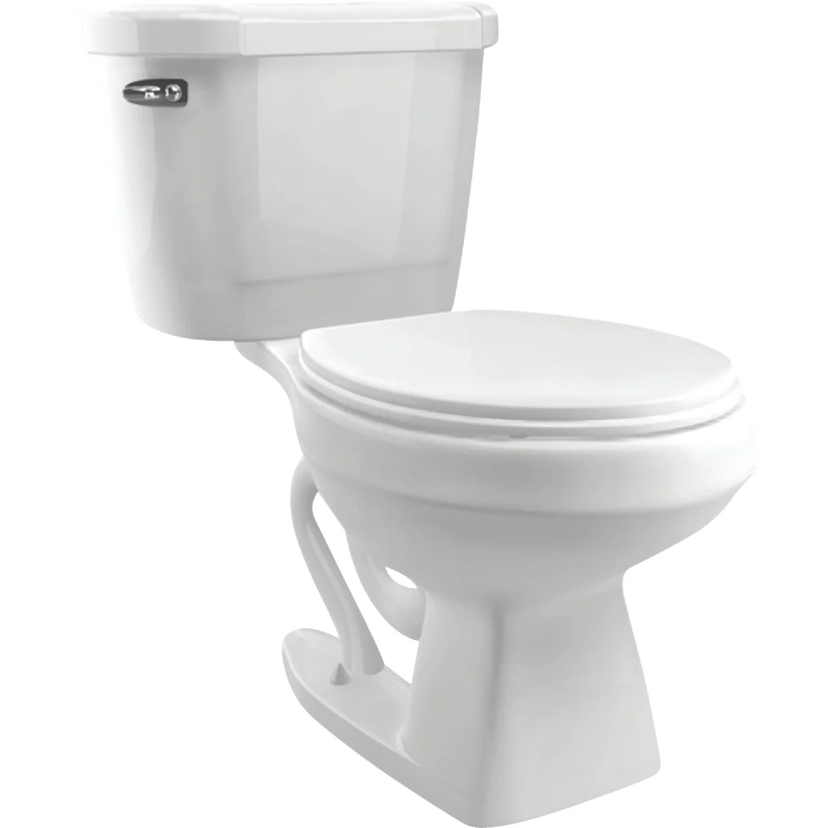 Responsible Cato Jazmin White Elongated Bowl 1.28 GPF Complete Toilet Stylish