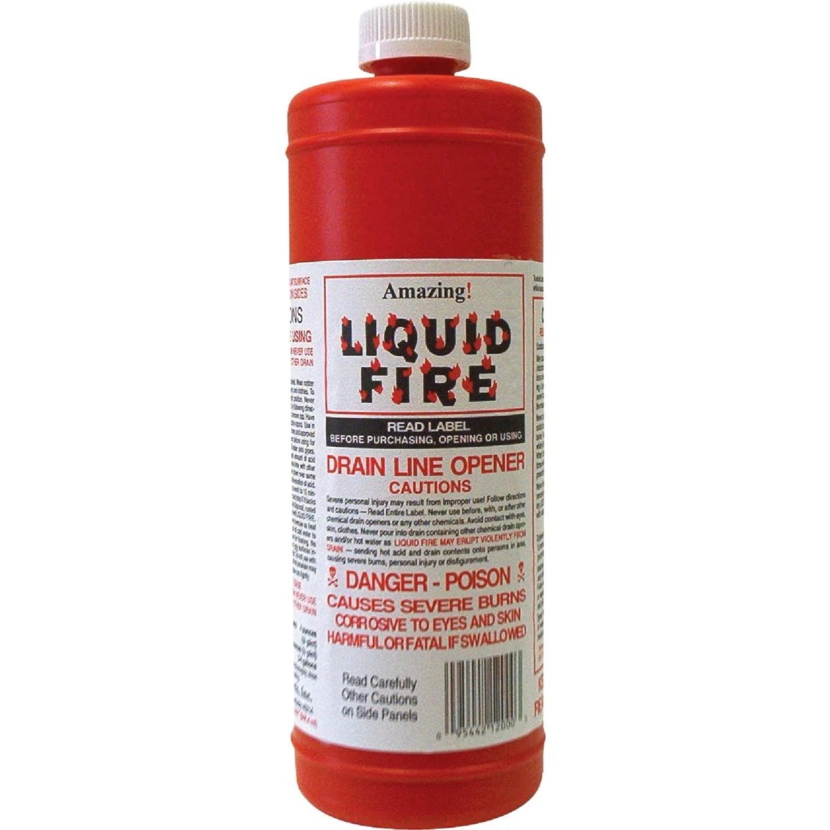 Proven Liquid Fire 32 Oz. Drain Opener World-Class