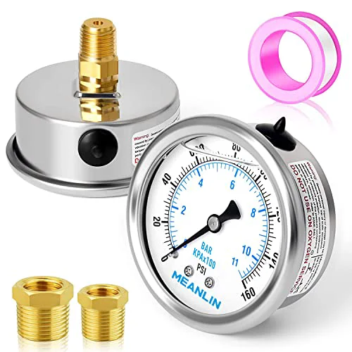Functional 0 160Psi Stainless Steel 1 Secure