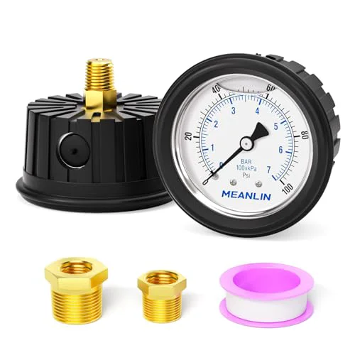 Pure 0 100Psi Stainless Steel 1 Easy-to-Use
