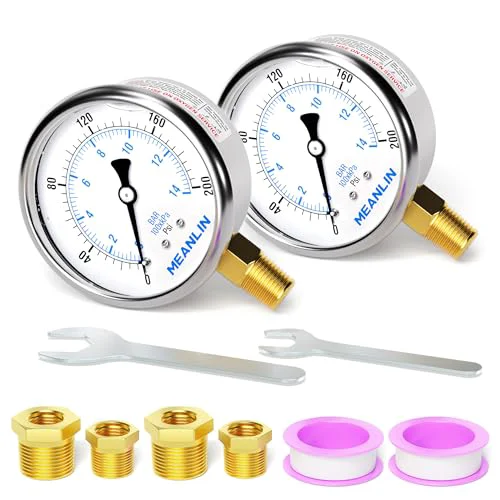 Fine 0 200Psi Stainless Steel 1 2 Count Refined