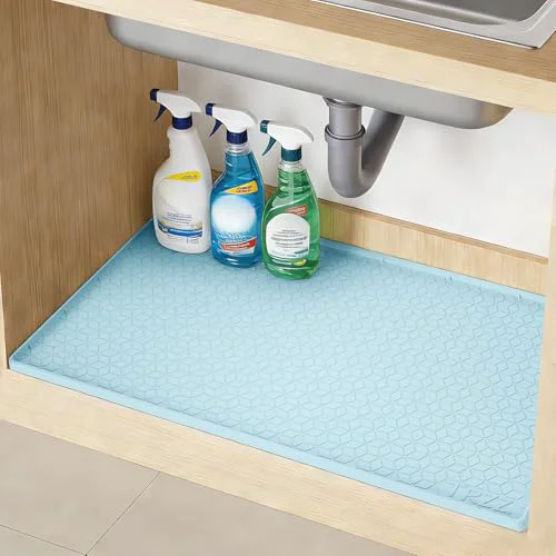 High-Grade Waterproof Under Sink Mat 644 sq in sq in User-Friendly