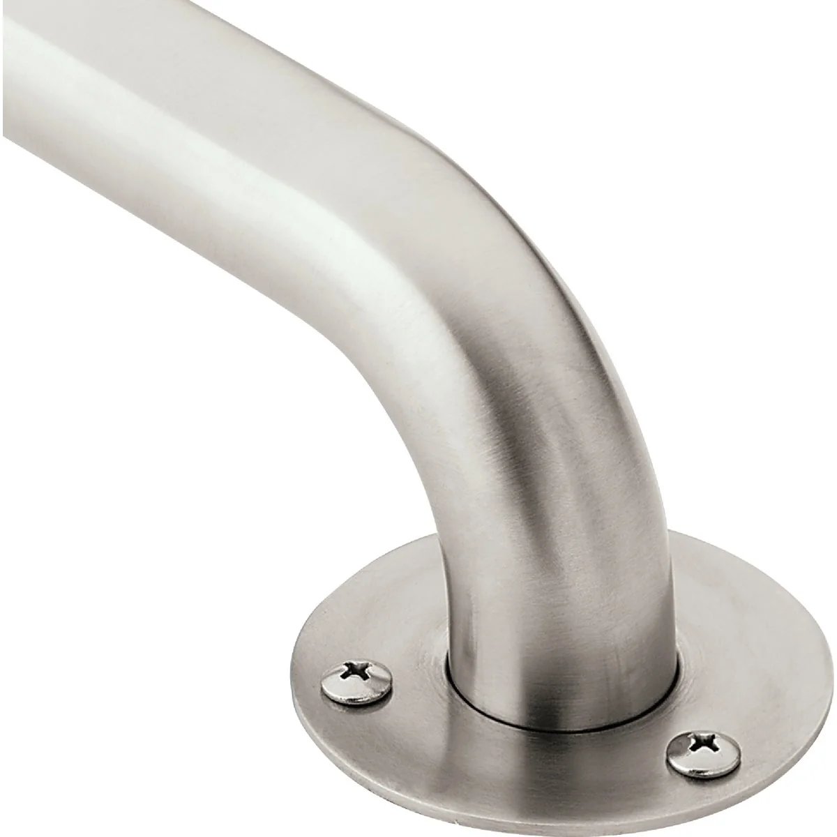 Soft Moen Home Care 42 In. x 1-1 2 In. Exposed Screw Grab Bar Stainless Steel Stylish