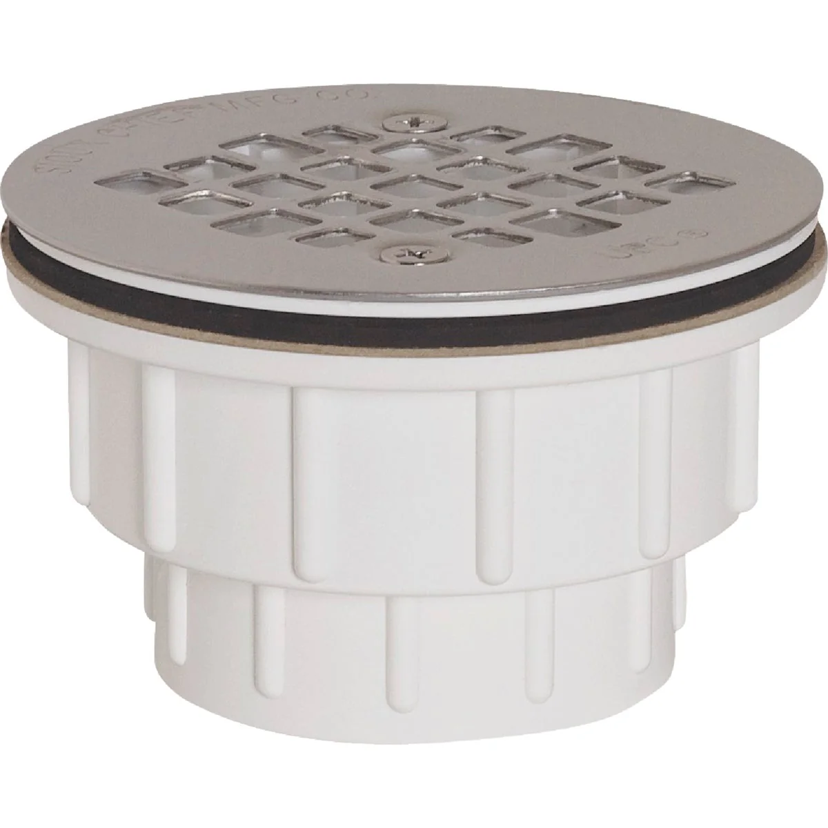 Trusted Sioux Chief 2 In. PVC Solvent Weld Shower Drain with 4-1 4 In. Stainless Steel Strainer Fine
