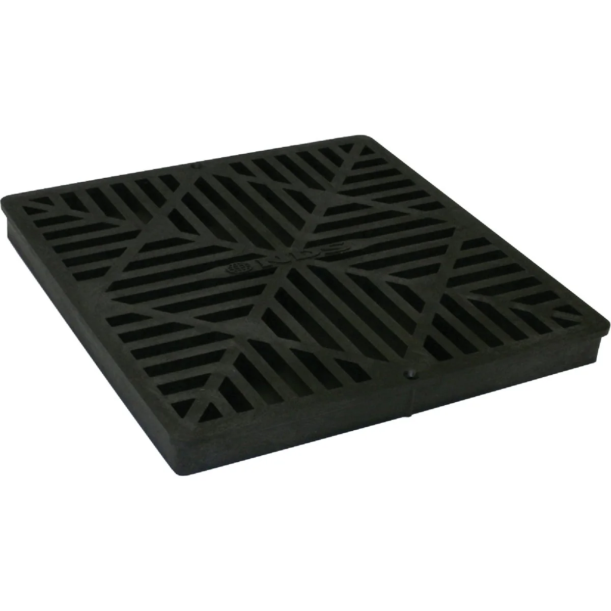 Trendy NDS 12 In. x 12 In. Black Square Square Grate Detailed
