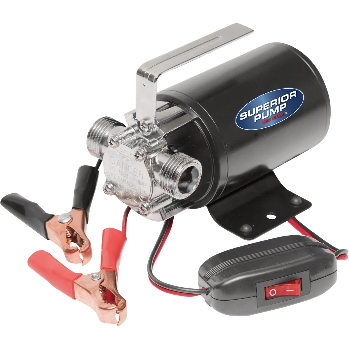 Genuine Superior Pump 12V 330 GPH Mini Portable Transfer Pump Traditional