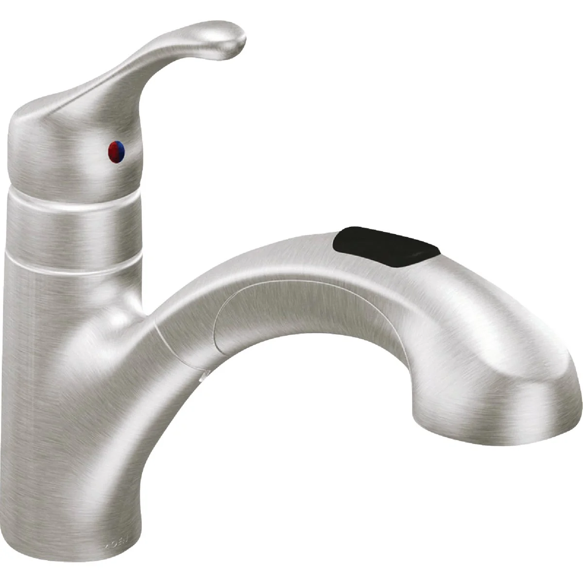 Fine Moen Renzo Single Handle Lever Pull-Out Kitchen Faucet Stainless Convenient