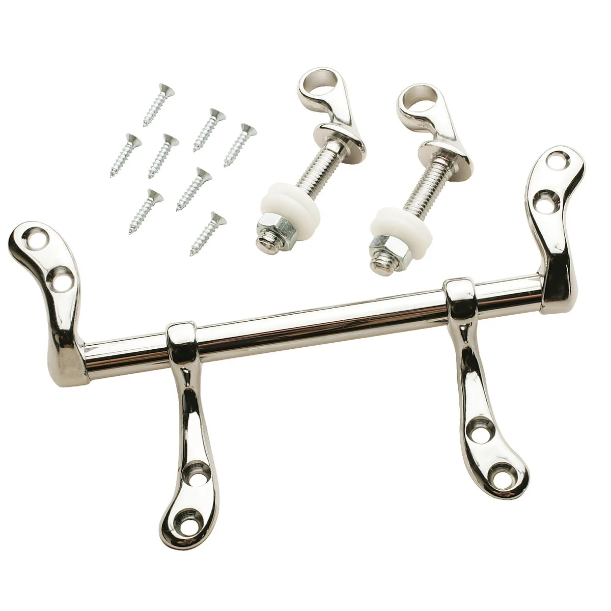 Selected Do it Chrome Plated Brass Toilet Seat Hinge Fast