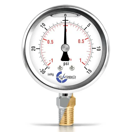 Fast Compound Pressure Gauge Natural