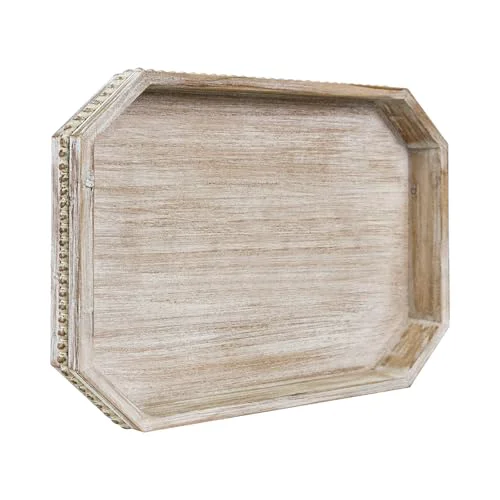Specialty Wooden Decorative Tray Lightweight