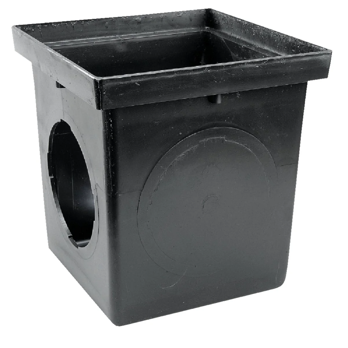 Expertly Made NDS 12 In. x 12 In. Black Square Catch Basin Proven