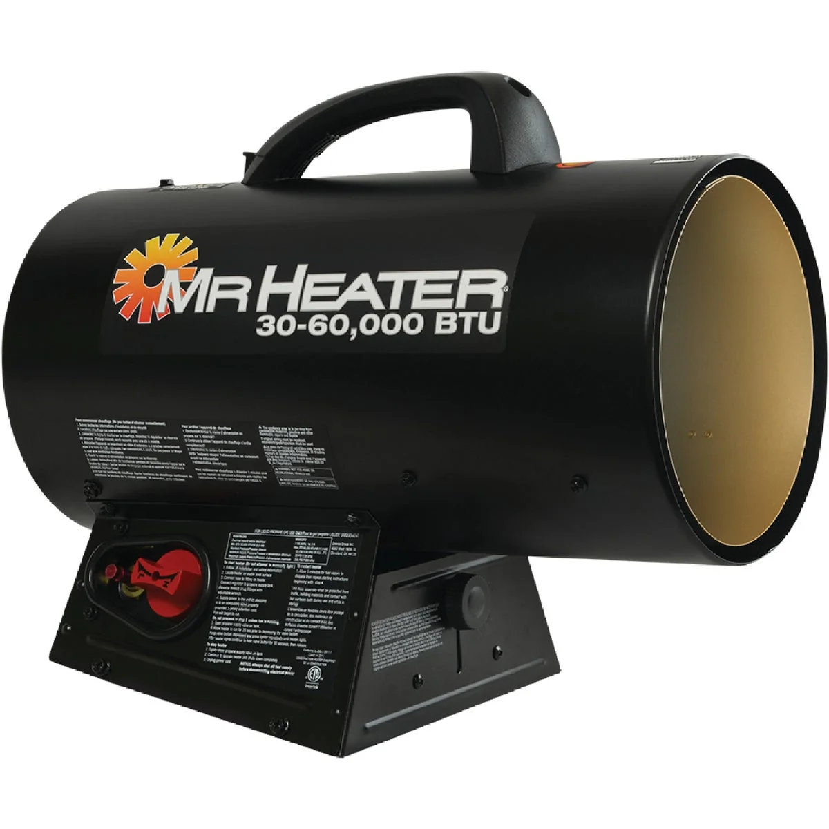 Eco-Friendly MR. HEATER 30-60 000 BTU Propane QBT Forced Air Heater Lightweight