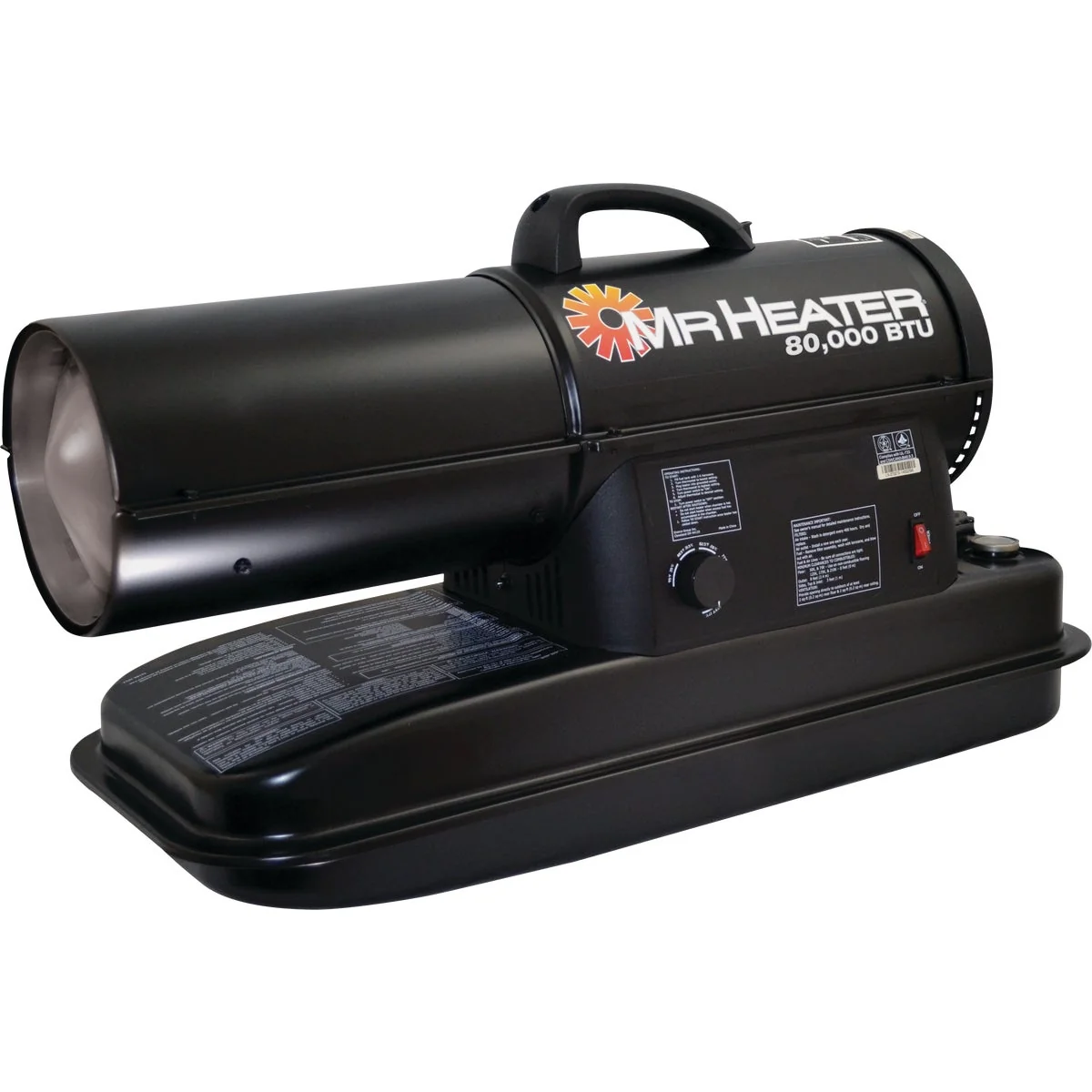 Expertly Made MR. HEATER 80 000 BTU Kerosene Forced Air Heater Reliable