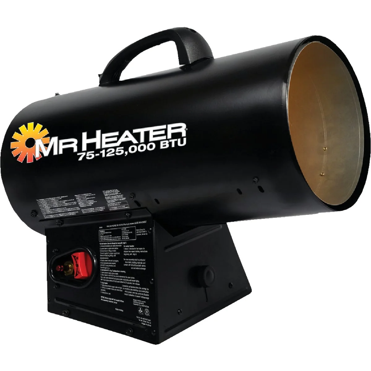 Prestigious MR. HEATER 75-125 000 BTU Propane QBT Forced Air Heater Stylish