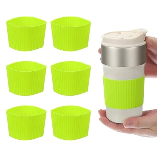 Healthy 6Pack Coffee Cup Sleeves 6 Count Solid