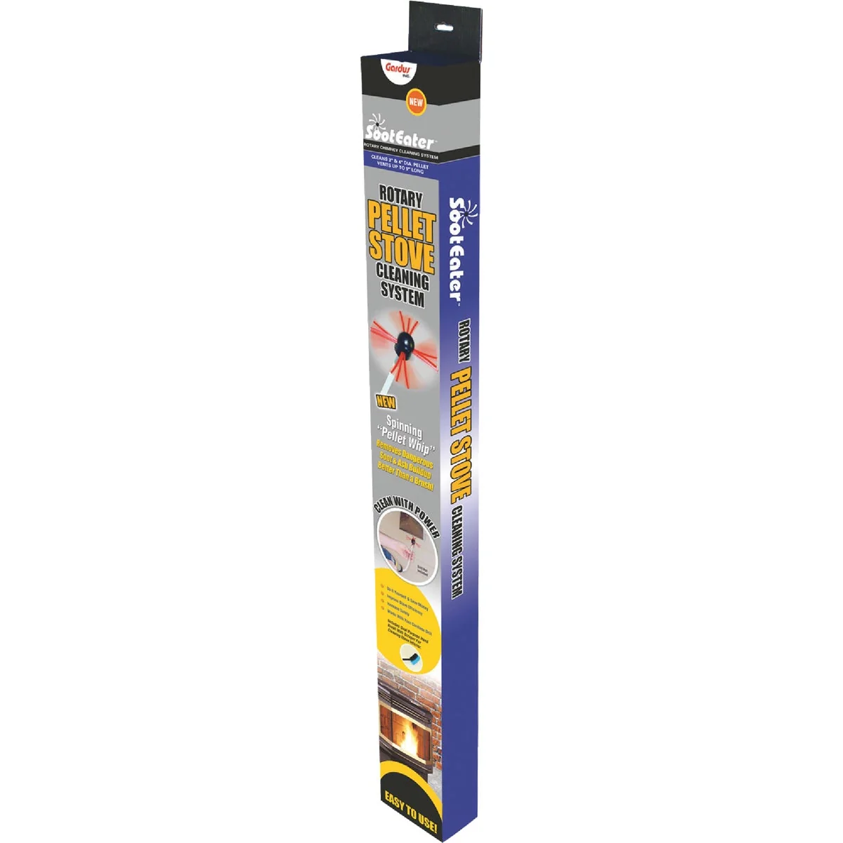 Superior SootEater Rotary Whip Pellet Stove Pipe Cleaning System Genuine