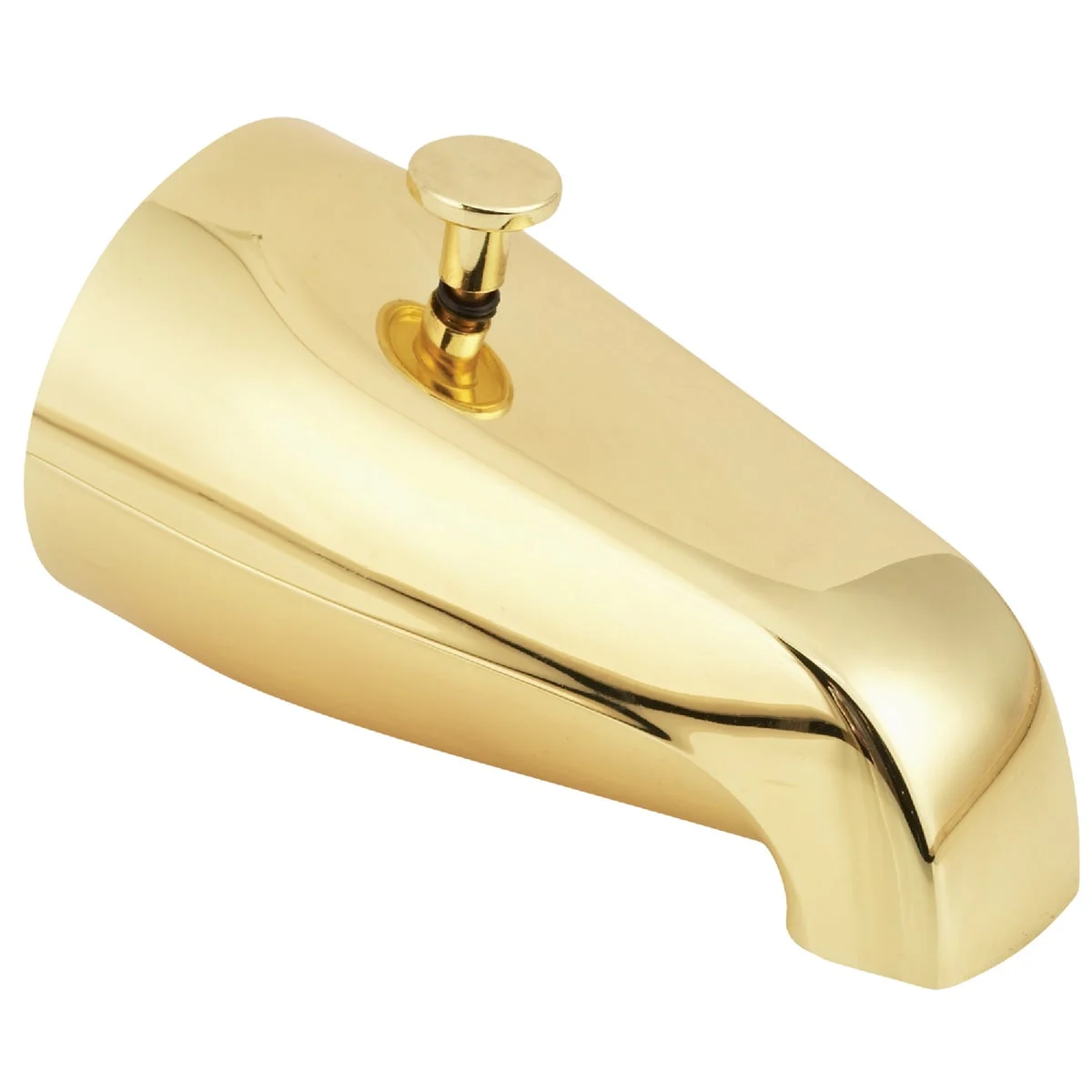 Carefully Designed Do it 5-1 2 In. Polished Brass Bathtub Spout with Diverter Crafted