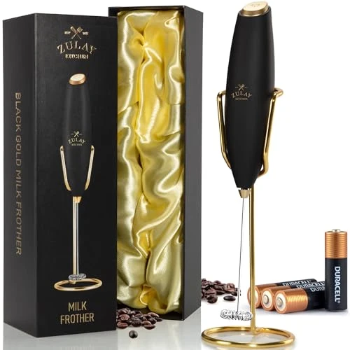Official Powerful Milk Frother Wand With Duracell Batteries Practical