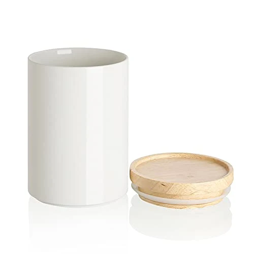 Recyclable Sweejar Kitchen Canisters Ceramic Food Storage Jar Breathable