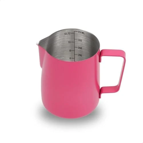 High-Performance 12oz Milk Frothing Pitcher Stainless Steel Espresso Steaming Jug Long-Lasting