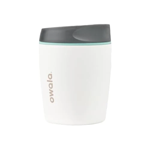 First-Class SmoothSip Insulated Travel Coffee Cup 10 oz Cloudscape Casual
