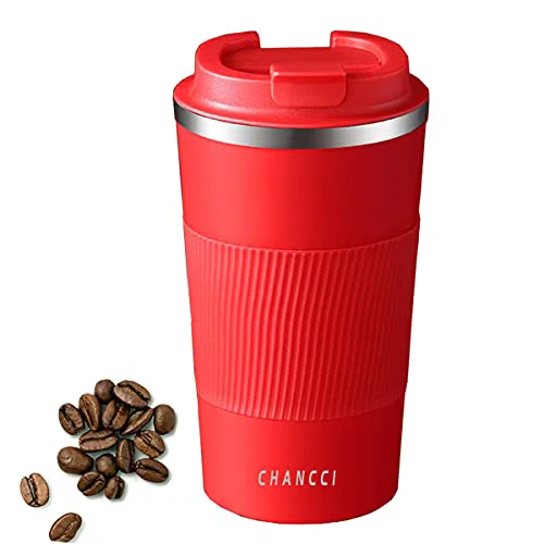 First-Class Travel Coffee Mug Spill Proof Leakproof 16 oz Insulated Coffee Mug with Screw Lid Trendy
