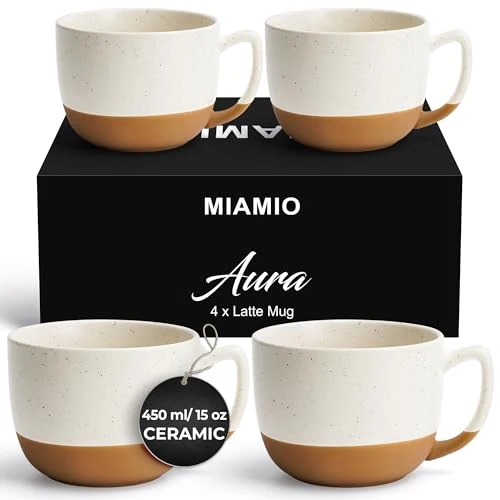 Clean Coffee Mugs Set of 4 World-Class