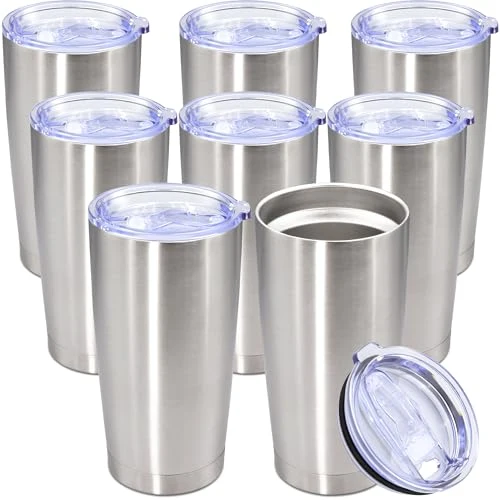 Enhanced 20oz Tumbler Stainless Steel Tumbler Coffee Tumbler with Lid SS First-Class