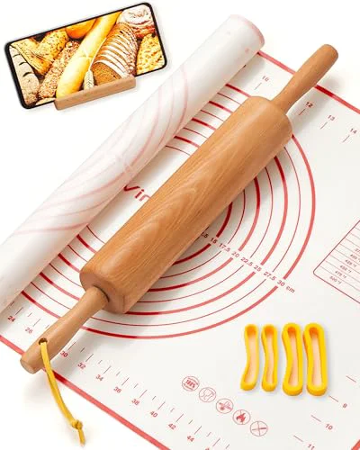 Classic Wood Rolling Pin Exceptional