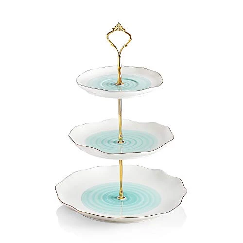Superior Sweejar 3 Tier Ceramic Cake Stand Elite