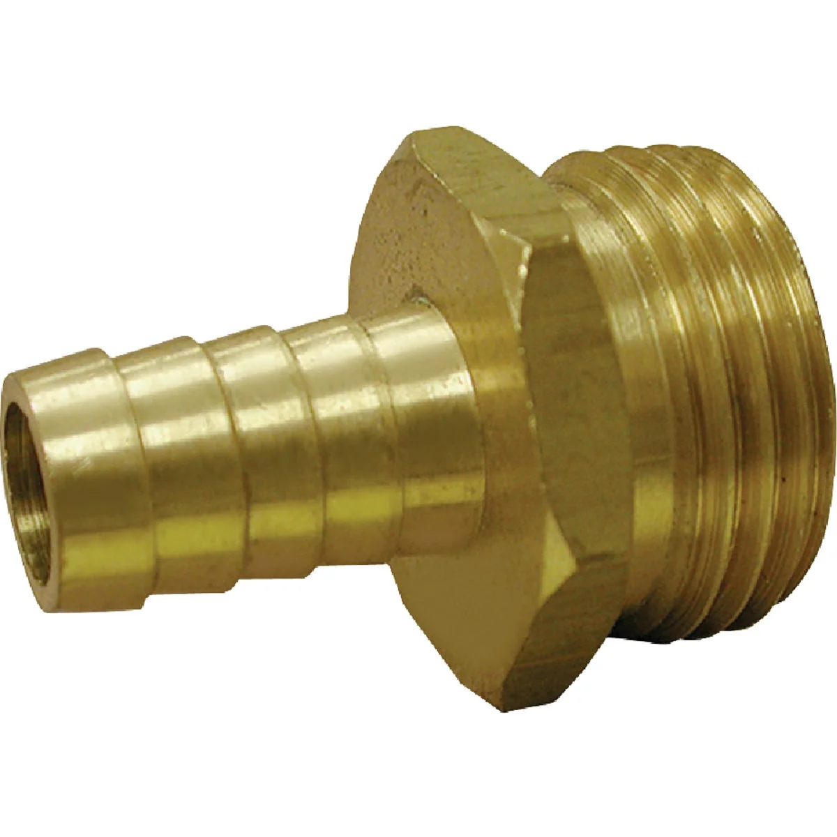 Proven Anderson Metals 1 2 In. Barb x 3 4 In. MHT Brass Hose Barb Clean