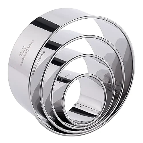 High-Performance Cookie Cutter Set 4 Count Sustainable