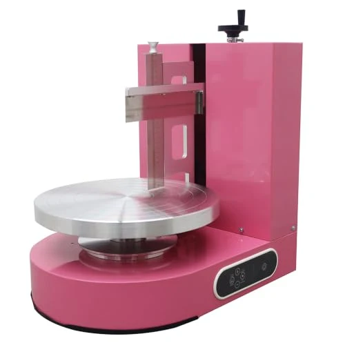 Genuine Electric Cake Frosting Smoothing Machine Stainless Steel 110V Responsible