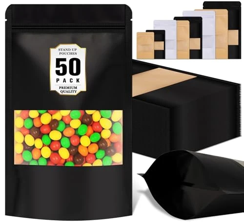 Elegant 50 Pack Smell Proof Bag High-Quality