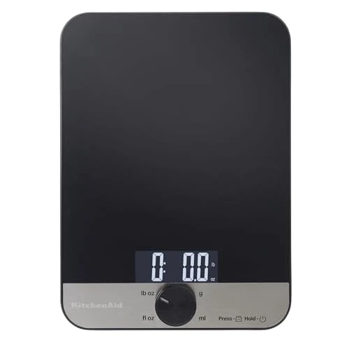 Optimized KQ908 Glass Surface 11 Pound Capacity Digital Kitchen and Food Scale Fine