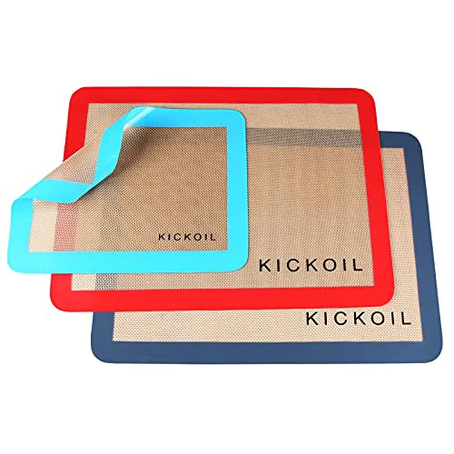 Professional Silicone Baking Mats Set of 3 Authentic