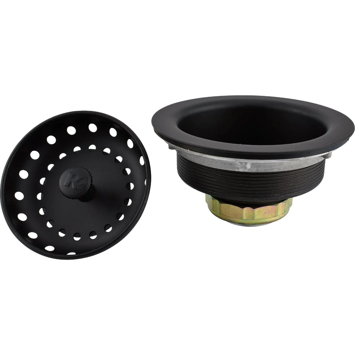 Carefully Designed Keeney Work Horse 3-1 2 In. to 4 In. Black Stainless Steel Strainer World-Class