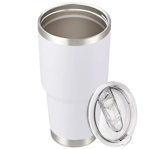 Secure 30 oz Tumbler with Lid Stainless Steel Tumblers Breathable