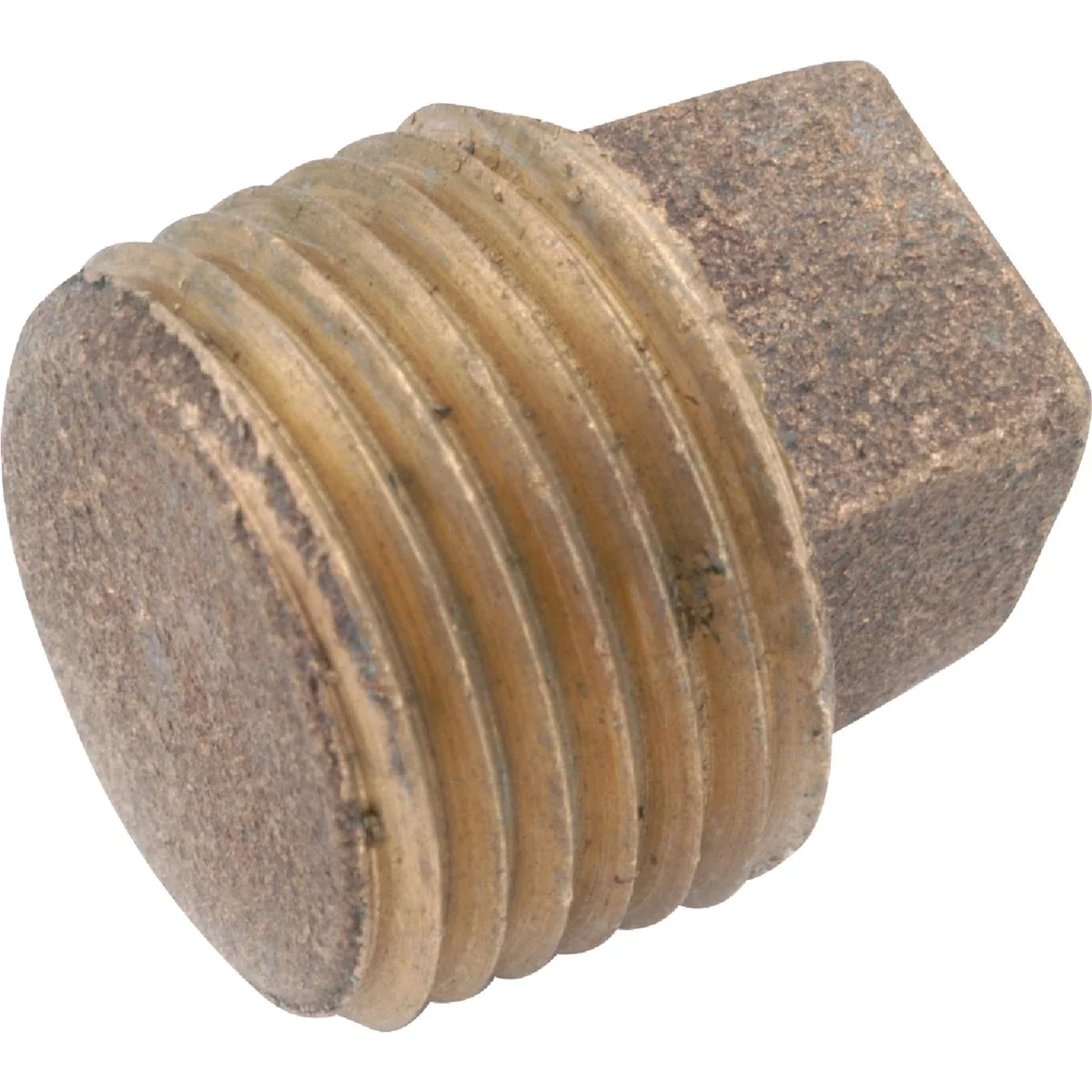 Secure Anderson Metals 1 4 In. Red Brass Threaded Cored Pipe Plug Dependable