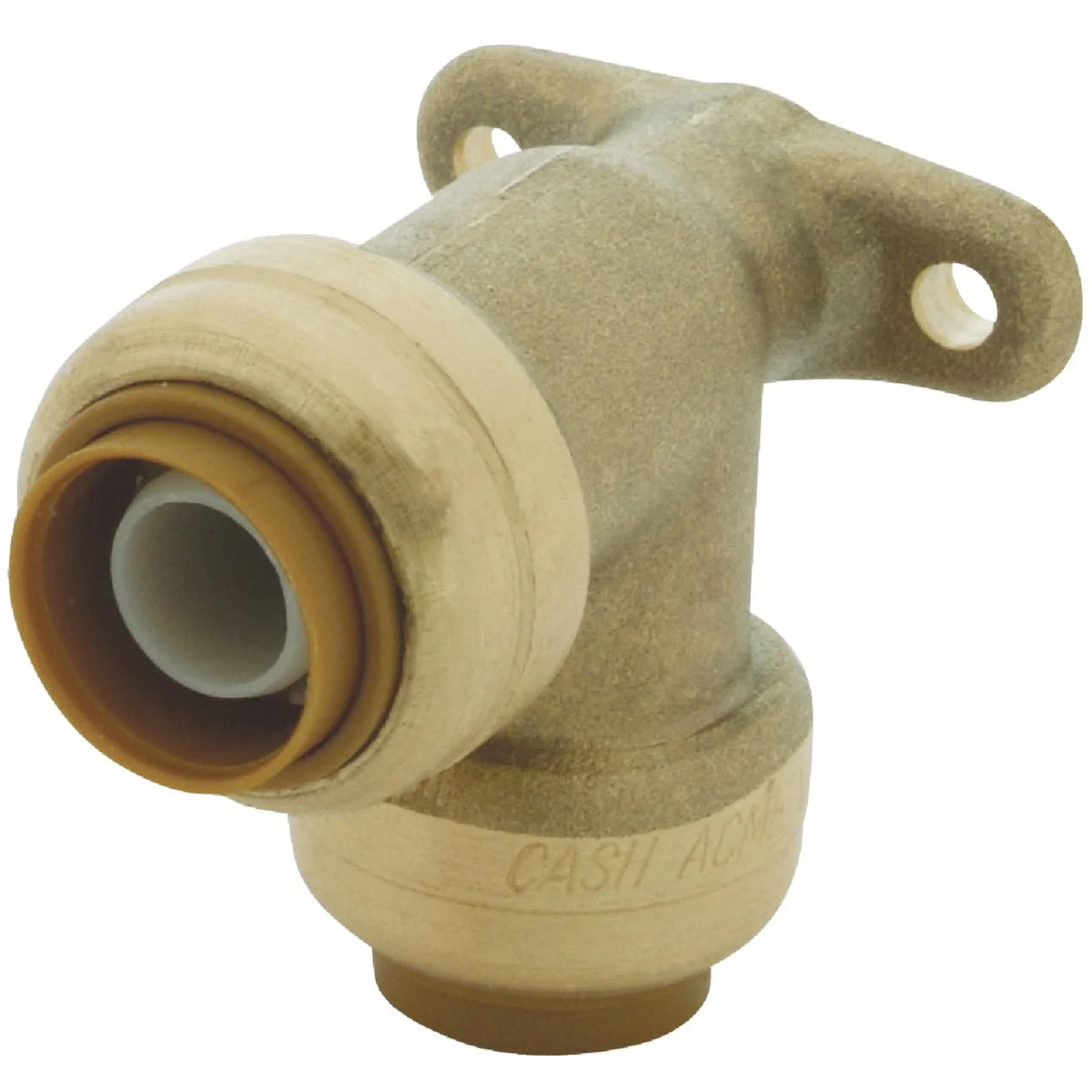 Classic SharkBite 1 2 In. PTC x 1 2 In. PTC 90 Deg. Push-to-Connect Drop Ear Brass Elbow 1 4 Bend Premium
