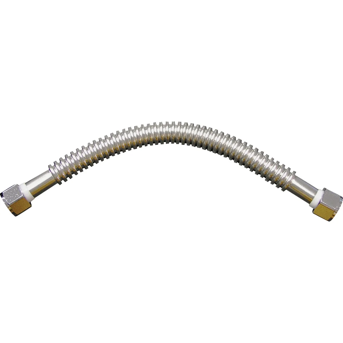 Elite B K 3 4 In. FPT x 3 4 In. FPT x 15 In. L Stainless Steel Water Heater Connector Comfortable