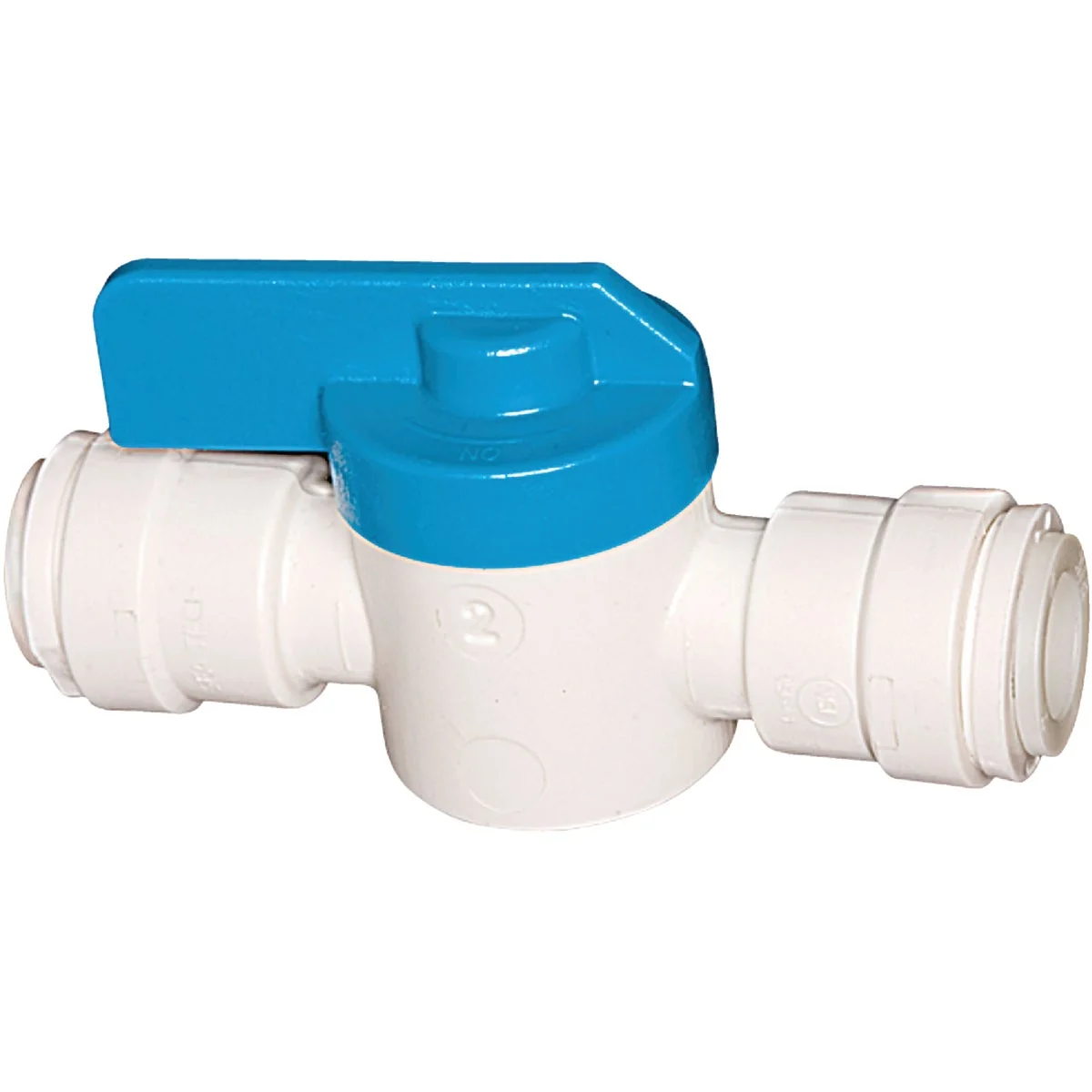 Clean Watts 1 4 In. OD X 1 4 In. QC Plastic Plastic Push Valve Durable