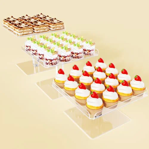 Detailed 3 Piece Cupcake Stand Certified
