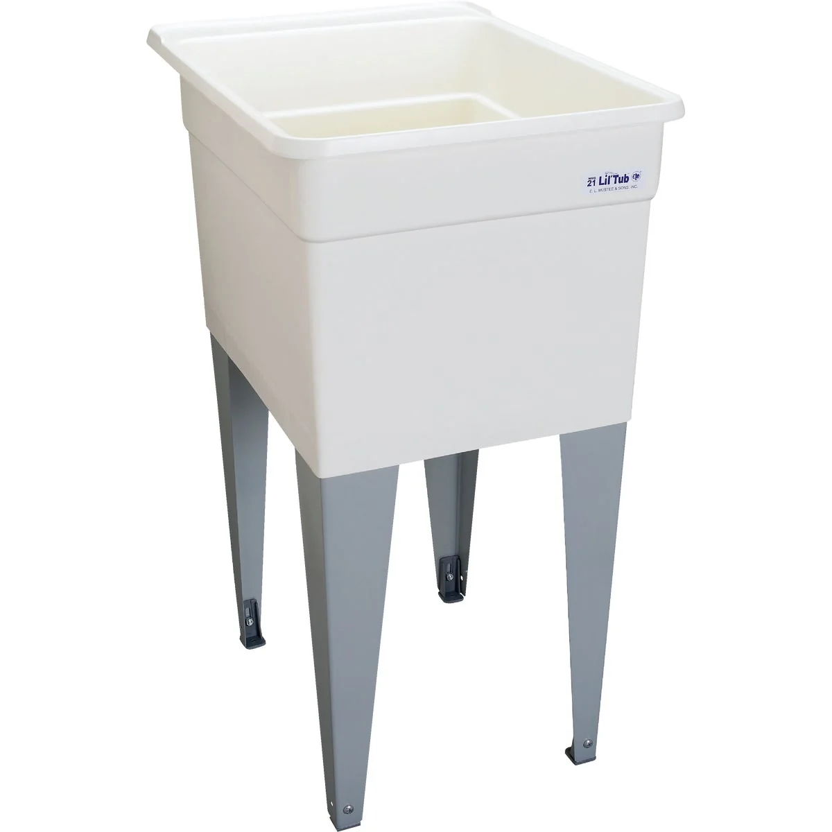 Trendy Mustee Liltub Utilitub 15 Gallon 18 In. W x 24 In. L Laundry Tub Clean