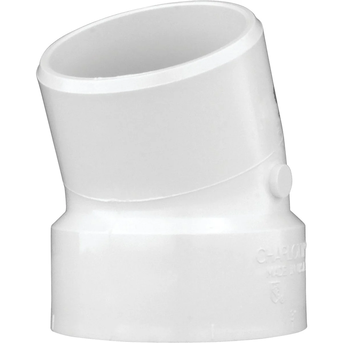 Fast Charlotte Pipe 3 In. Schedule 40 22-1 2 Deg. DWV PVC Street Elbow 1 16 Bend Responsible