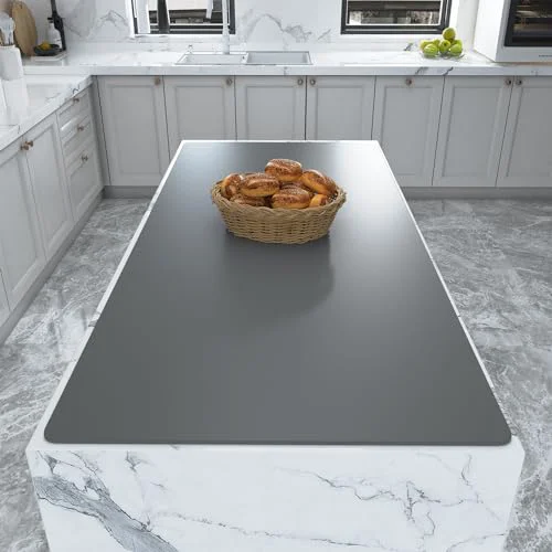 Original Design Silicone Mat 47 x 23 Silicone Mats for Kitchen Counter 7.7 Sq Ft Unique